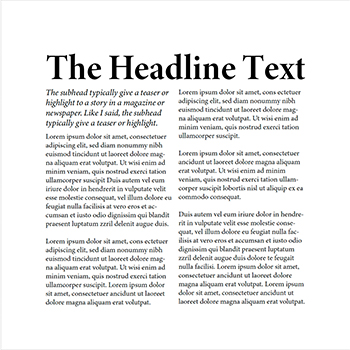 Typography 2 Layout